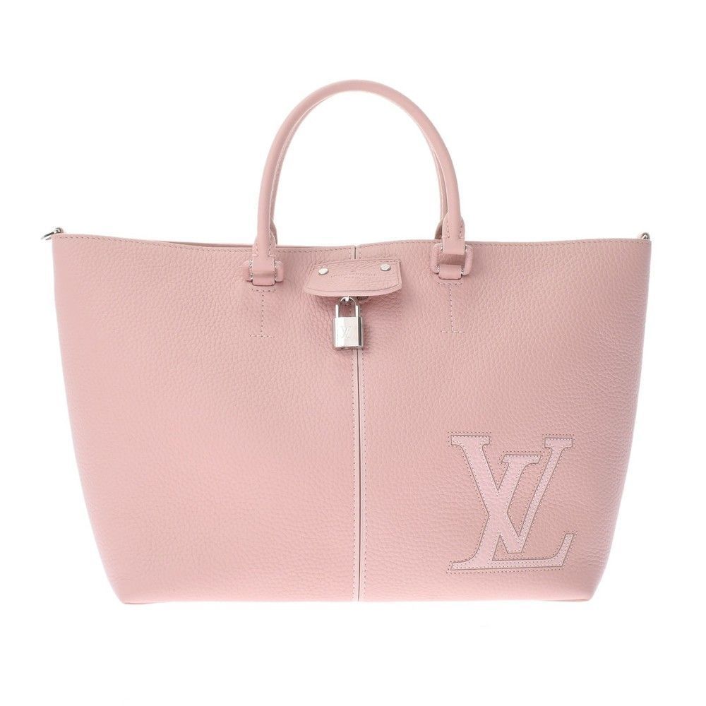 Louis Vuitton Pernel Magnolia Taurillon Handbag